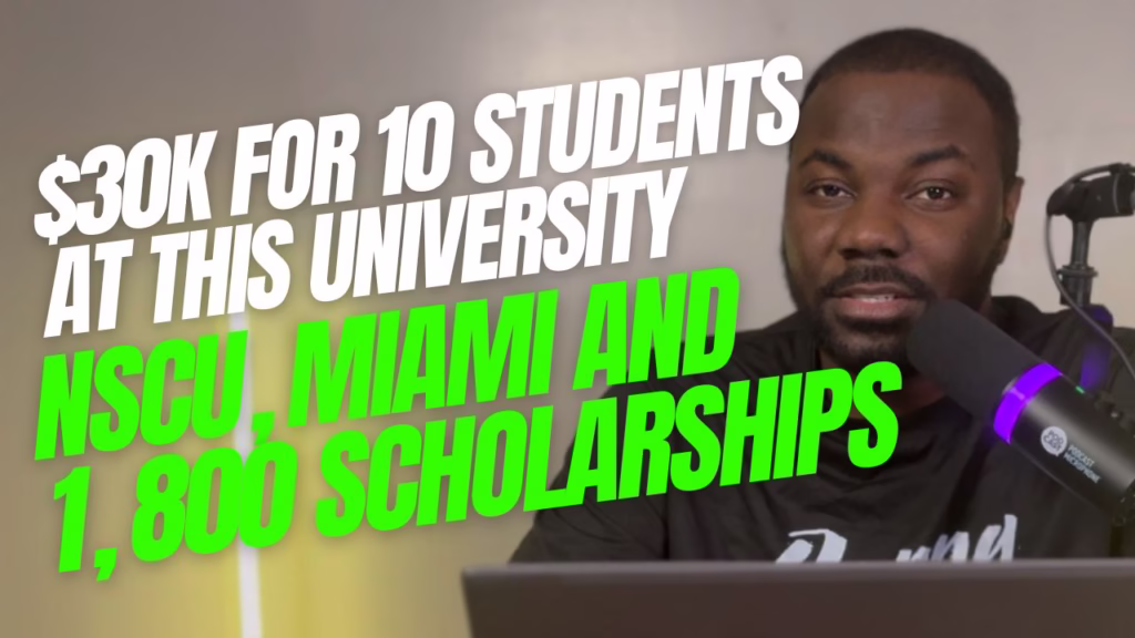 Research Assistantship Scholarships in NSCU, Miami and Kentucky